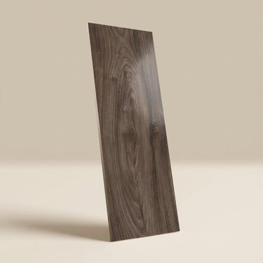 Vibes Moka Wood Plank, Dark Brown, Wood, Tiles - Vitrified - Full Body, 4 x 0.6 ft, 9 mm